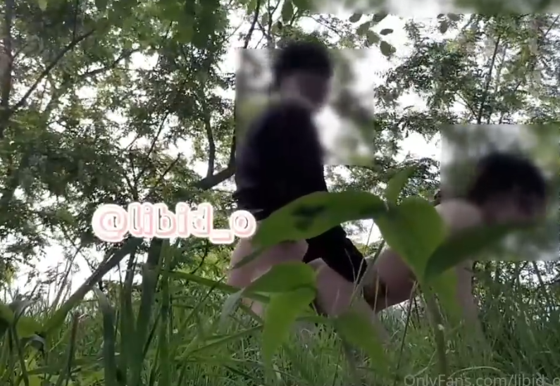 [한국야동] 야외섹스치다 딱 찍힘