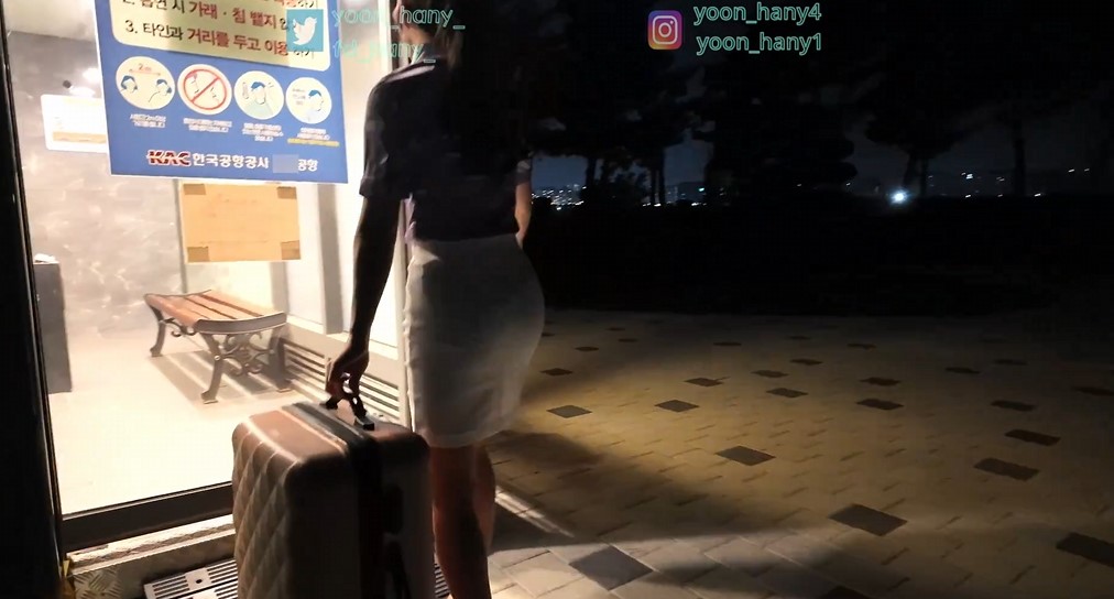 [한국야동] 공항흡연실