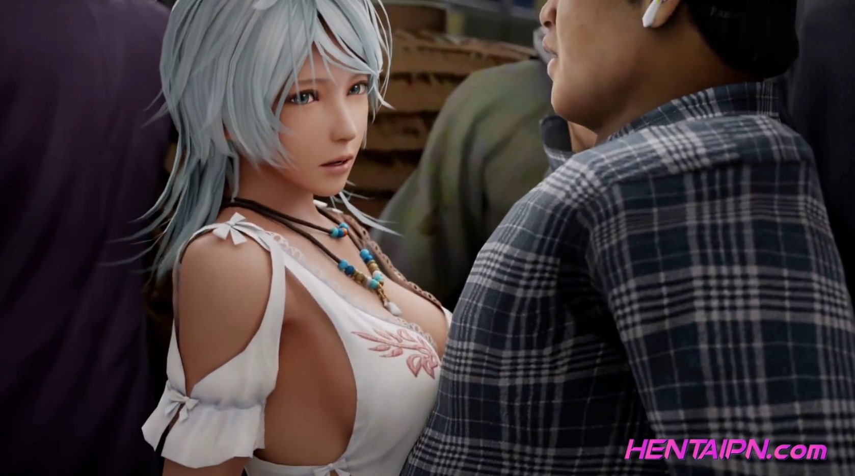 [3D 애니] 3D헨타이 공공버스