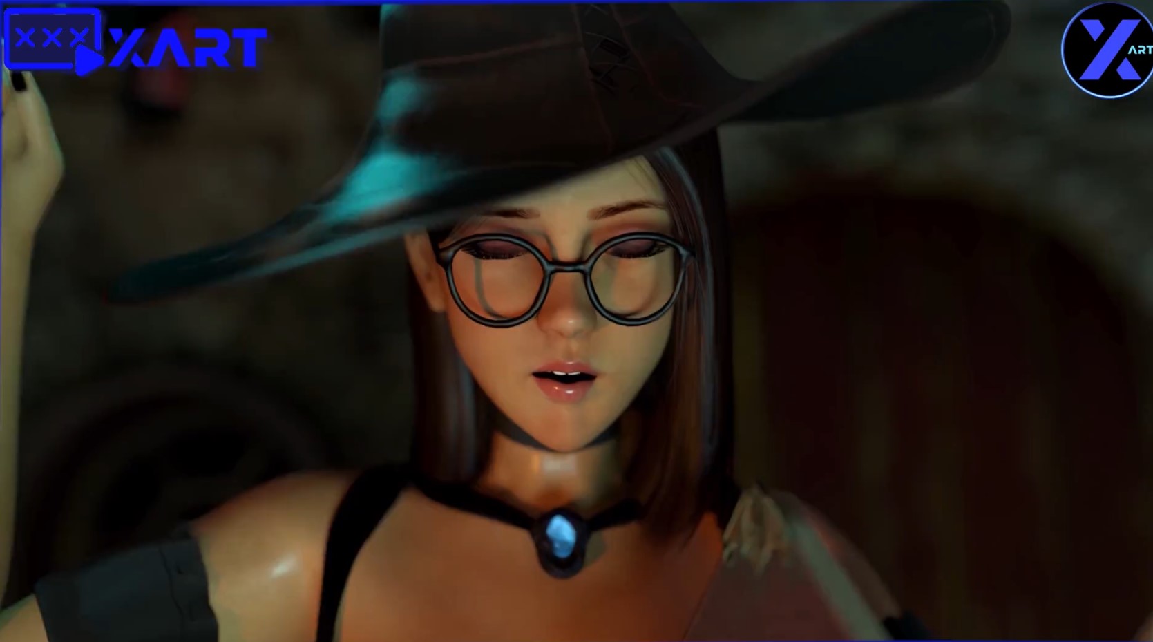 [3D 애니] 젊은 마녀는 악마를 소환했다