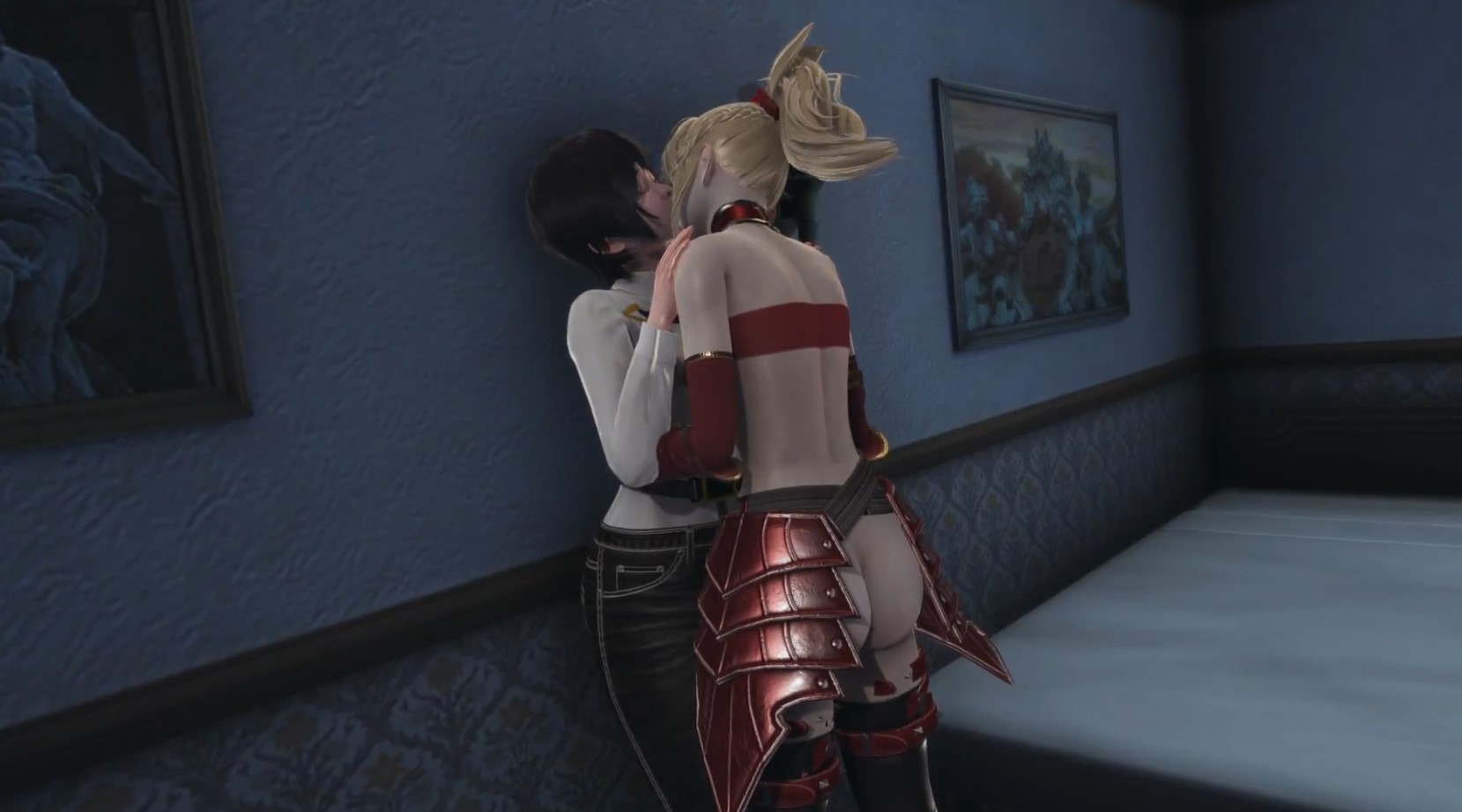 [3D 애니] Futa Mordred 1인칭