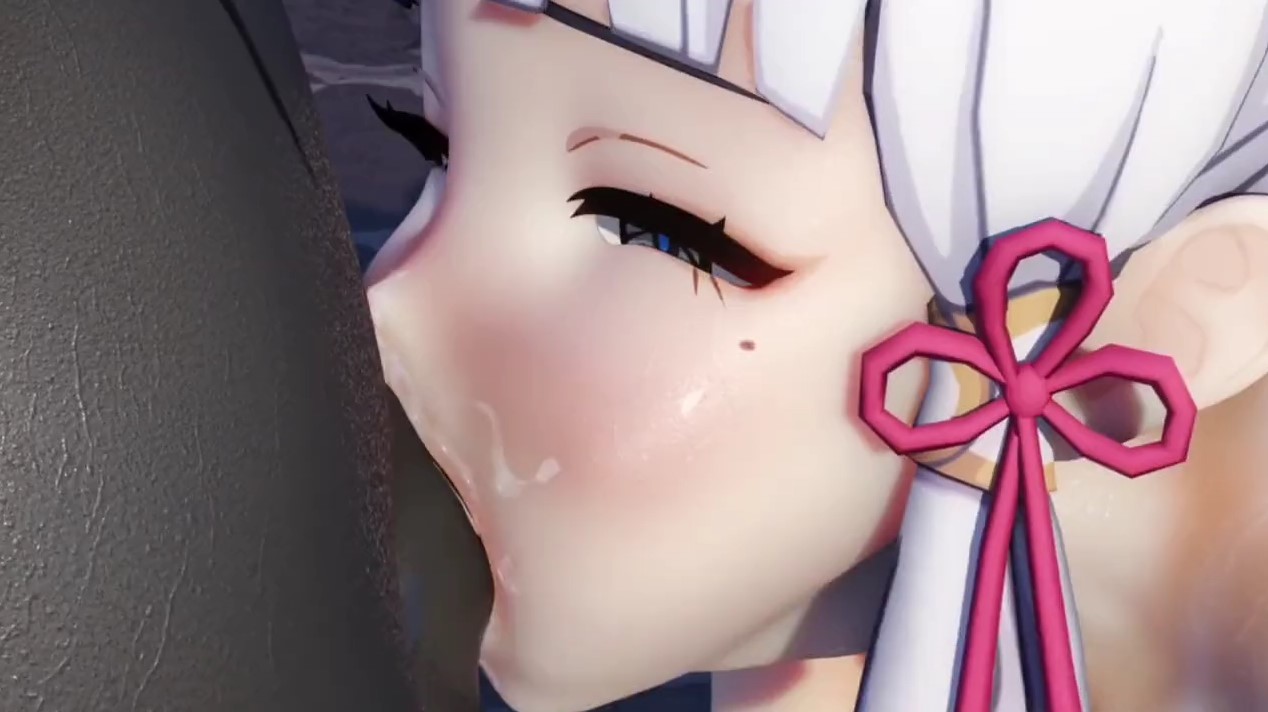 [3D 애니] 아야카 최초의 이중삽입