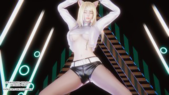 [3D 애니]  봉봉쇼콜라 아리 섹시 댄스