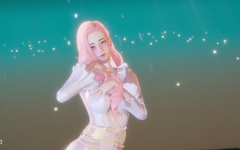 [3D 애니] 화아 세라핀 섹시 케이팝 댄스 - 리그 오브 레전드