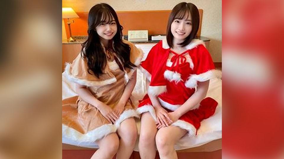 [노모자막] FC2PPV-4836925-아름다운 카린과 포동포동한 아스카가 꿈의 샌드위치 놀이-AV한글자막